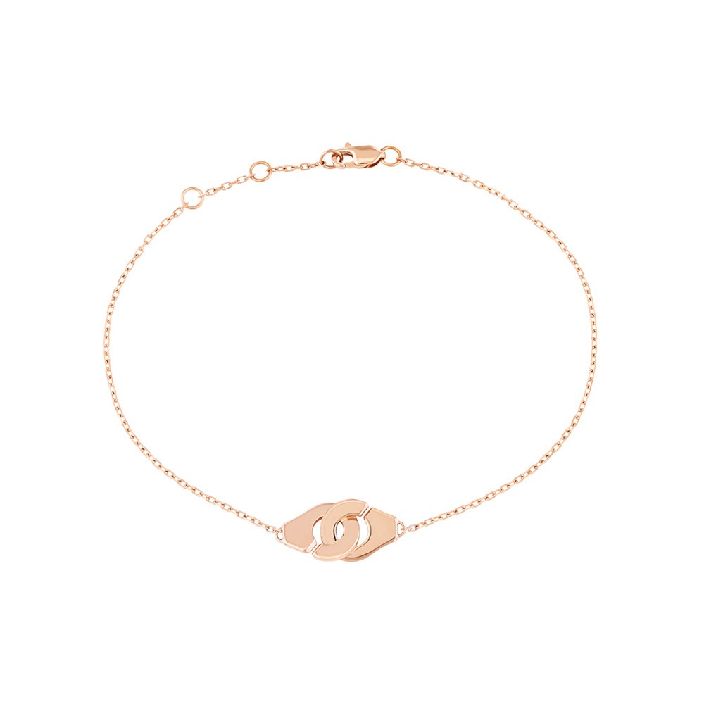 Bracelet Dinh Van Menottes R8 en or rose