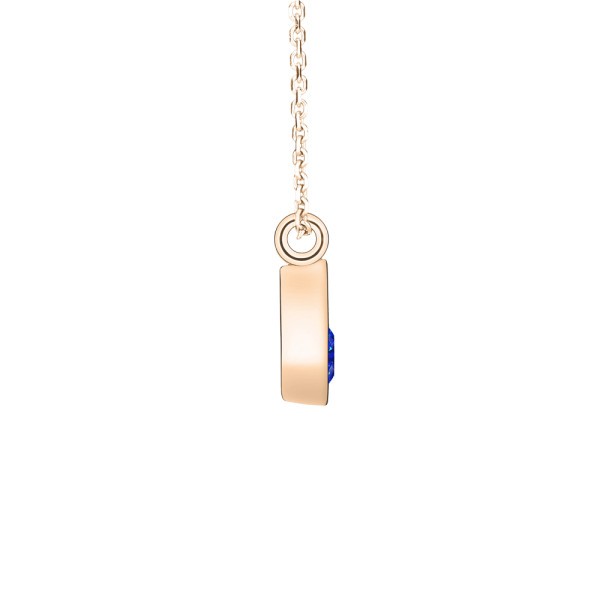 Collier Lepage Clyde en or rose et saphir