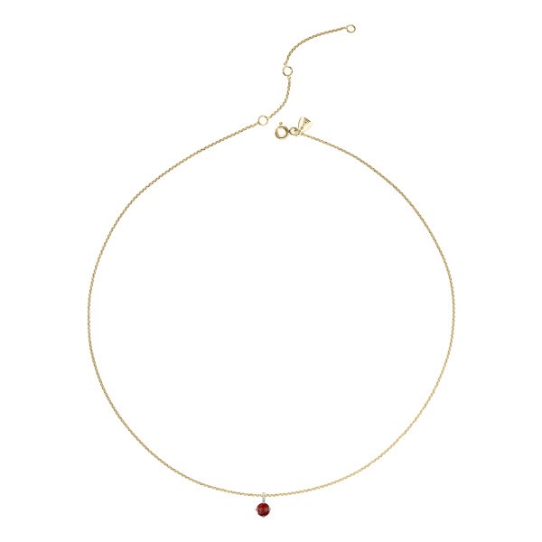 Collier Lepage Comtesse en or jaune rubis et diamants