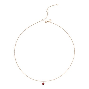 Collier Lepage Comtesse en or rose rubis et diamants