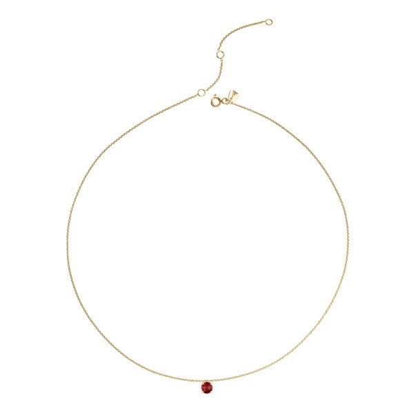 Collier Lepage Chéri en or jaune et rubis