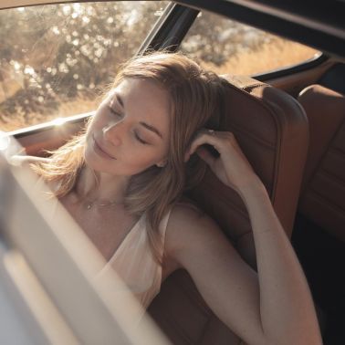 Collier Lepage Chéri en or blanc et rubis