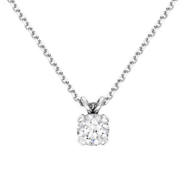 Collier Lepage Présage en or blanc et diamant