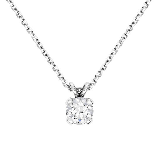 Collier Lepage Présage en or blanc et diamant