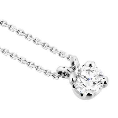 Collier Lepage Présage en or blanc et diamant