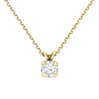 Collier Lepage Présage en or jaune et diamant