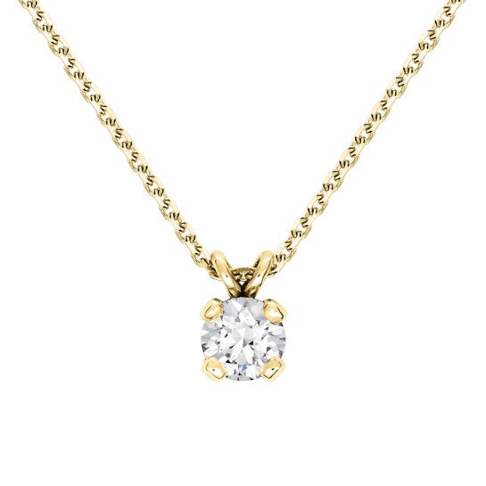 Collier Lepage Présage en or jaune et diamant