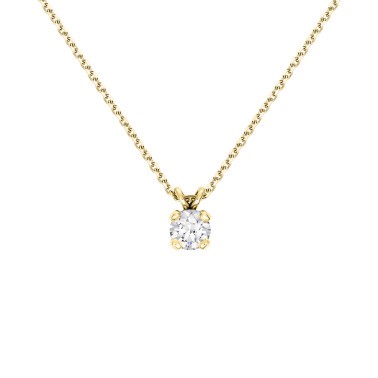 Collier Lepage Présage en or jaune et diamant