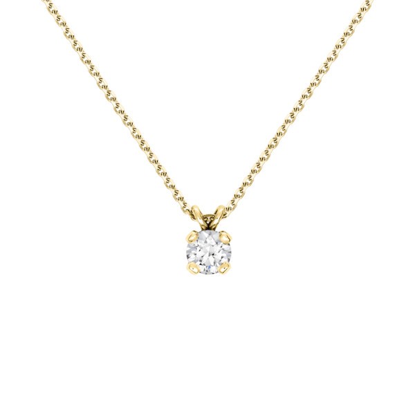 Collier Lepage Présage en or jaune et diamant