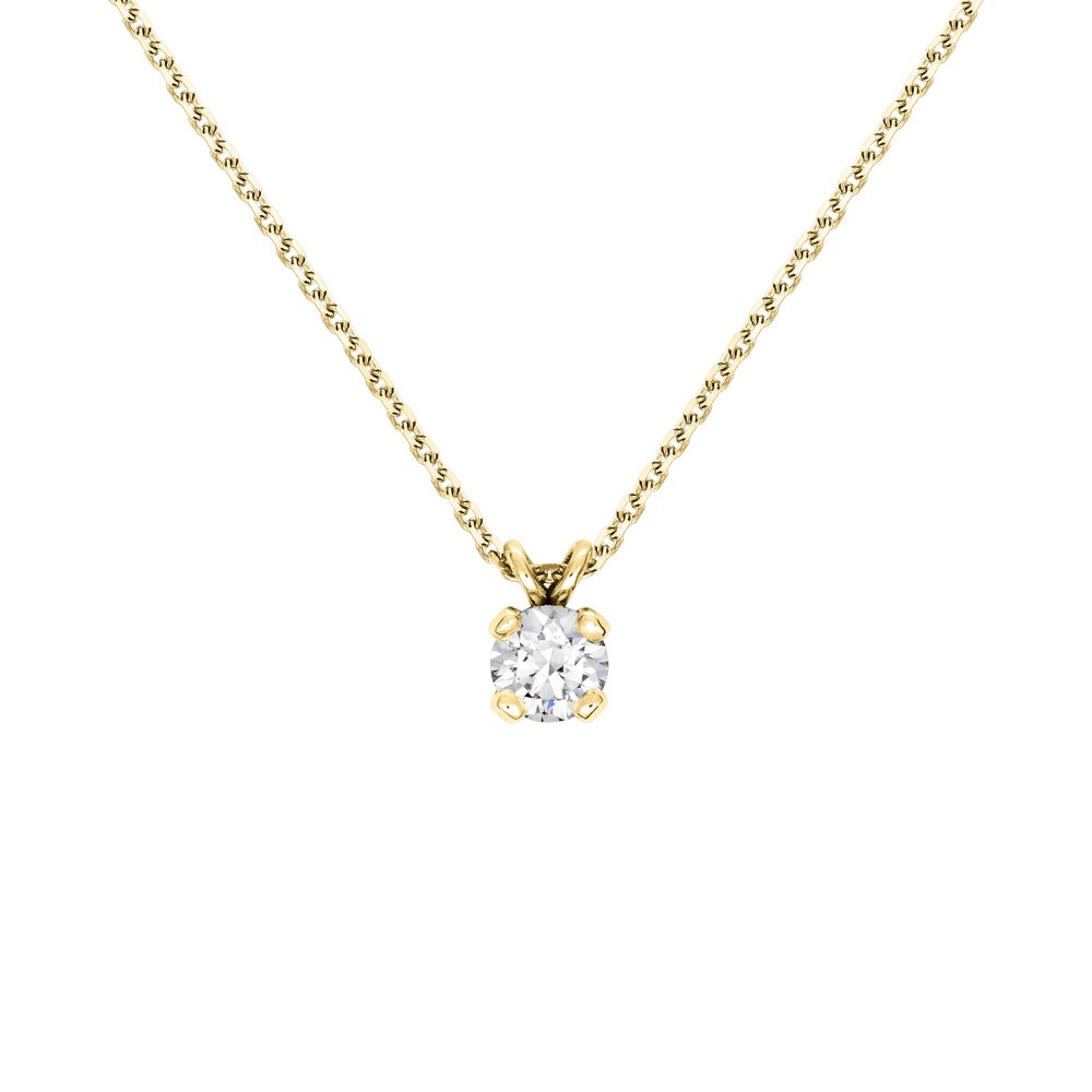 Collier Lepage Présage en or jaune et diamant