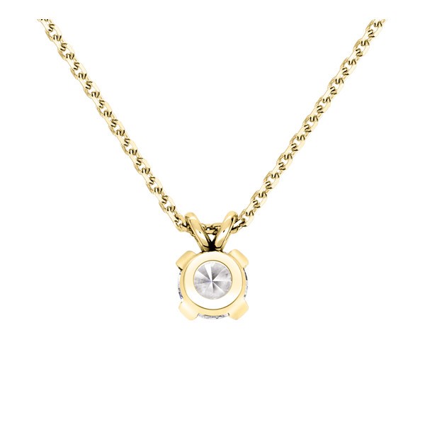 Collier Lepage Présage en or jaune et diamant