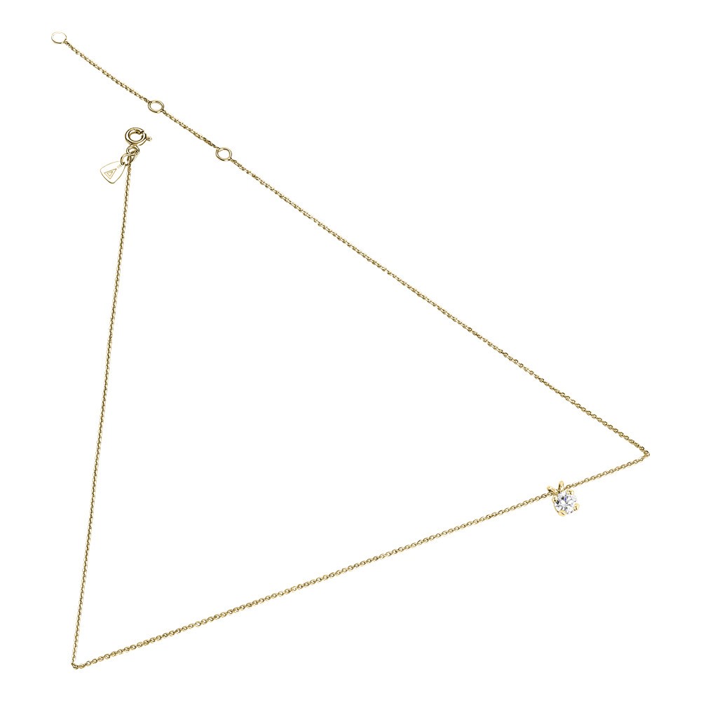 Collier Lepage Présage en or jaune et diamant