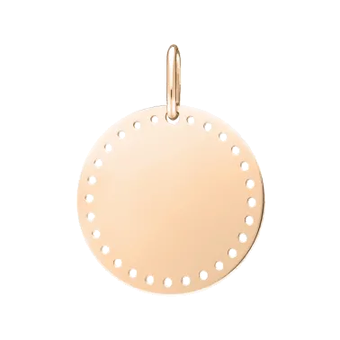 Médaille Lepage Colette Cotillon en or rose