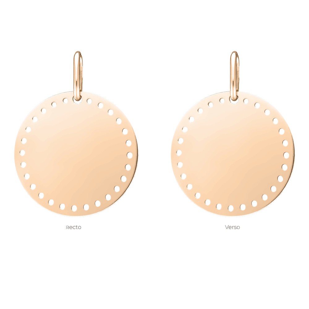 Médaille Lepage Colette Cotillon en or rose