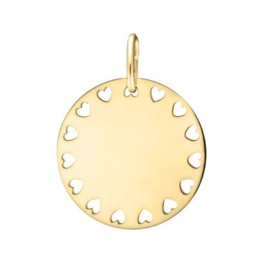 Médaille Lepage Colette Amour en or jaune