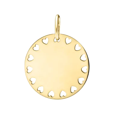 Médaille Lepage Colette Amour en or jaune