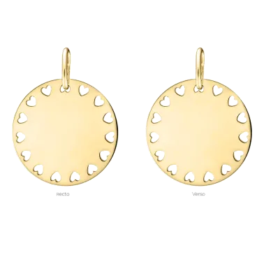 Médaille Lepage Colette Amour en or jaune