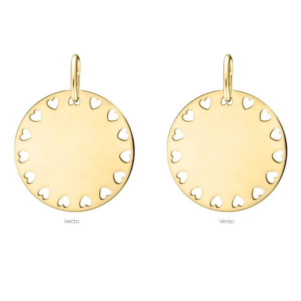 Médaille Lepage Colette Amour en or jaune