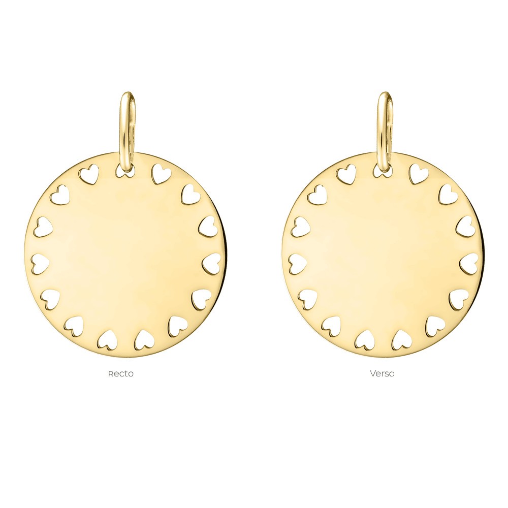 Médaille Lepage Colette Amour en or jaune