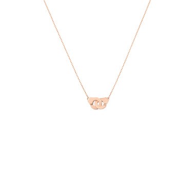 Collier Dinh Van Menottes R8 en or rose