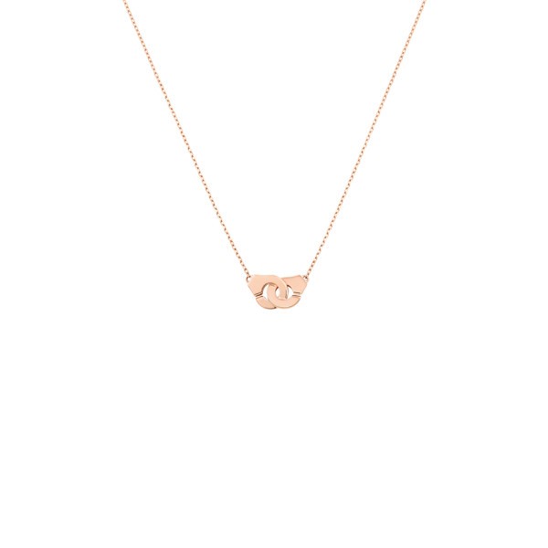 Collier Dinh Van Menottes R8 en or rose