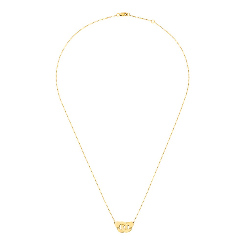 Collier Dinh Van Menottes R8 en or jaune