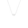 Collier Dinh Van Menottes R8 en or blanc