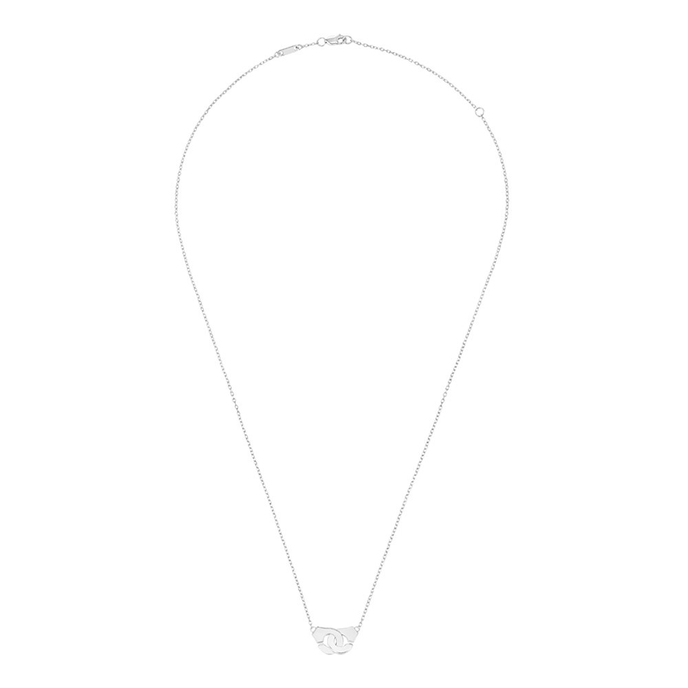 Collier Dinh Van Menottes R8 en or blanc - FULL
