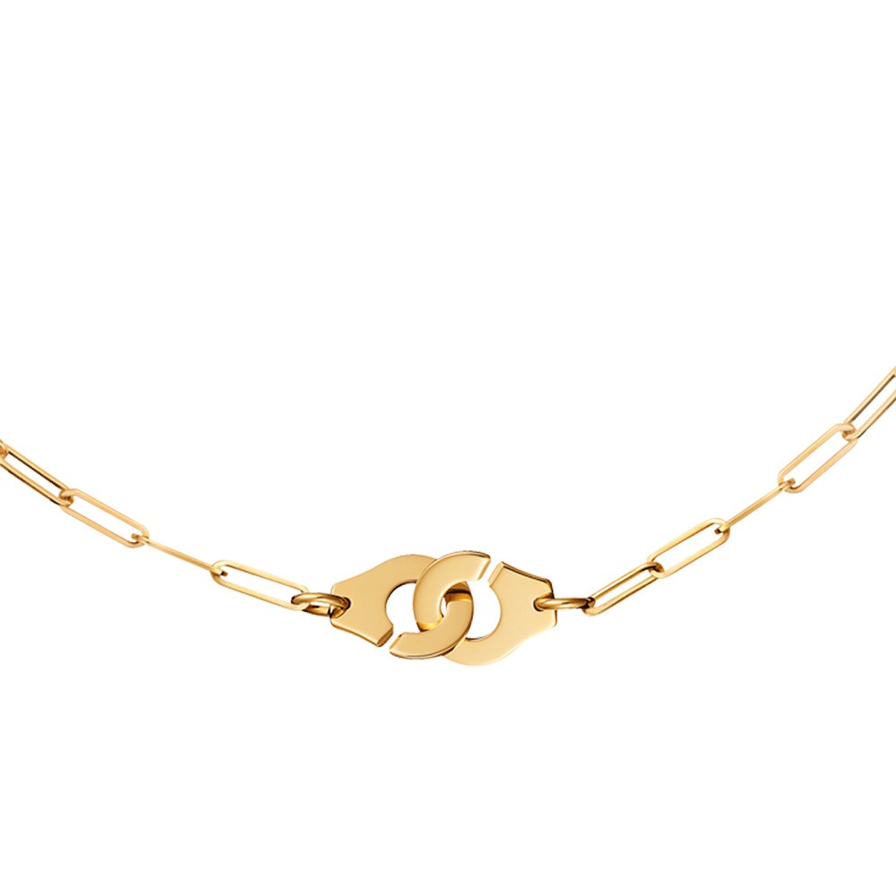 Collier Dinh Van Menottes R10 en or jaune