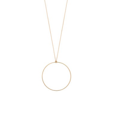 Collier Ginette NY Circle en or rose