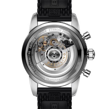 Montre breitling Superocean Heritage B01 Chronograph cadra bleu Blackeye bracelet Aero Classic 44 mm AB0162121C1S1