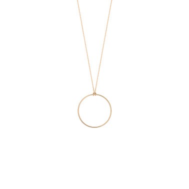 Collier Ginette NY Baby Circle en or rose