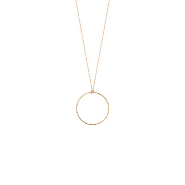 Collier Ginette NY Baby Circle en or rose