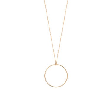 Collier Ginette NY Baby Circle en or rose - Soldat_PL