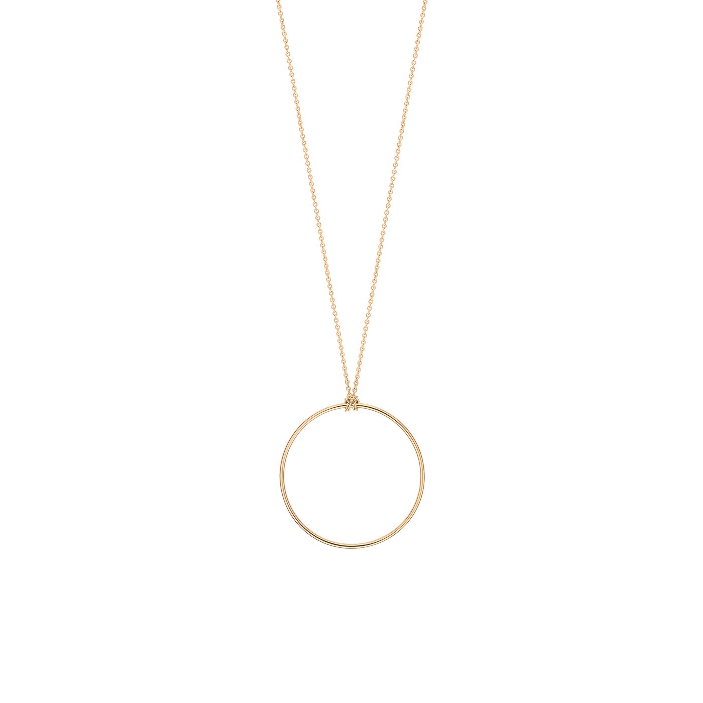 Collier Ginette NY Baby Circle en or rose - Soldat_PL