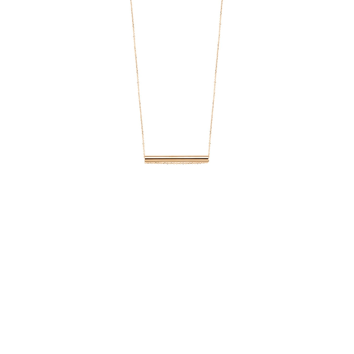 Collier Ginette NY Straw en or rose - Soldat_PL