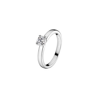 Solitaire Evidence Lepage Evidence en or blanc diamant brillant - Soldat_PL