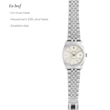 Montre Rolex Datejust 1989 Ref. 16220