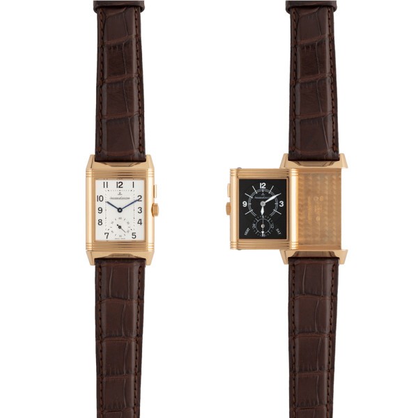 Jaeger LeCoultre Reverso Duoface or rose