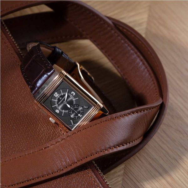 Jaeger LeCoultre Reverso Duoface or rose