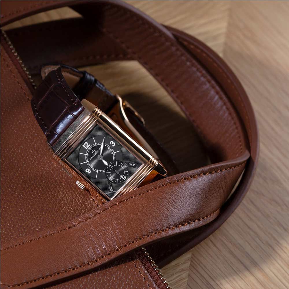 Jaeger LeCoultre Reverso Duoface or rose