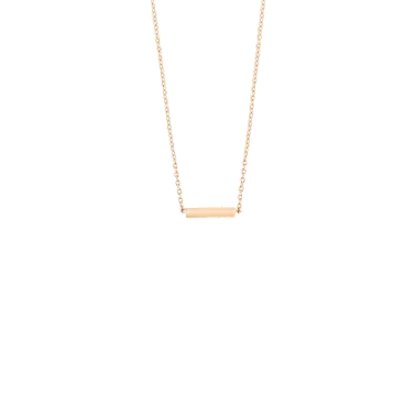 Collier Ginette NY Gold Strip en or rose