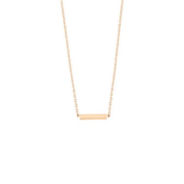 Collier Ginette NY Gold Strip en or rose