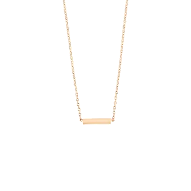 Collier Ginette NY Gold Strip en or rose