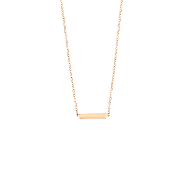 Collier Ginette NY Gold Strip en or rose