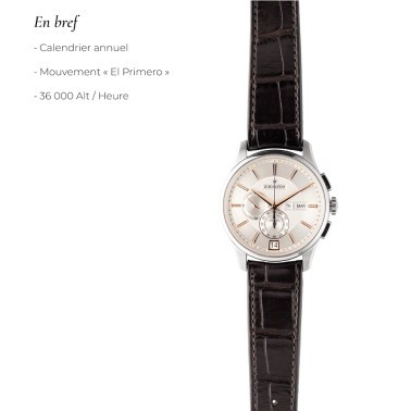 Zenith El Primero Anual Calendar Full Set