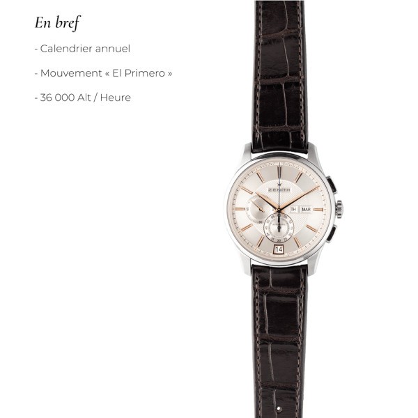 Zenith El Primero Anual Calendar Full Set
