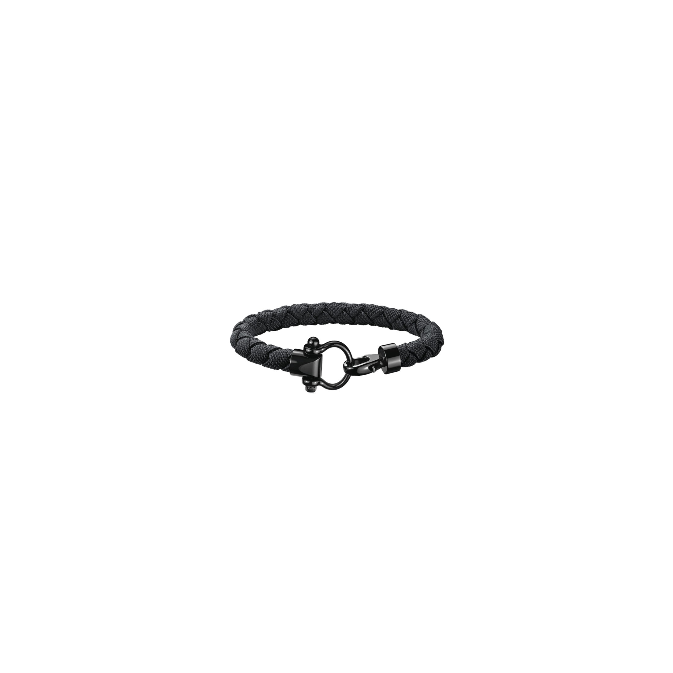 Bracelet Omega Sailing en acier inoxydable avec revêtement DLC et nylon