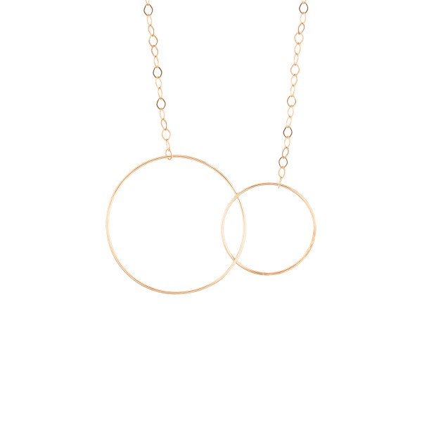 Collier Ginette NY Fusion en or rose - Soldat