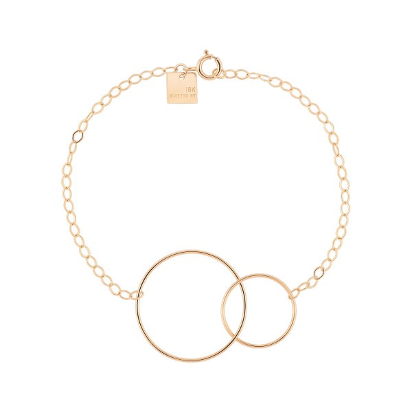 Bracelet Ginette NY Fusion en or rose